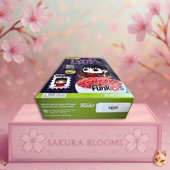 Funko's Beetlejuice Lydia Hot Topic Exclusive Breakfast Cereal Brand New Expired - Picture 6 of 8